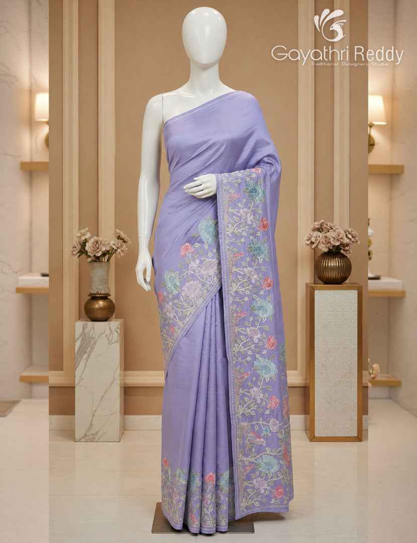 DUPION SILK FANCY SAREE -DSF24