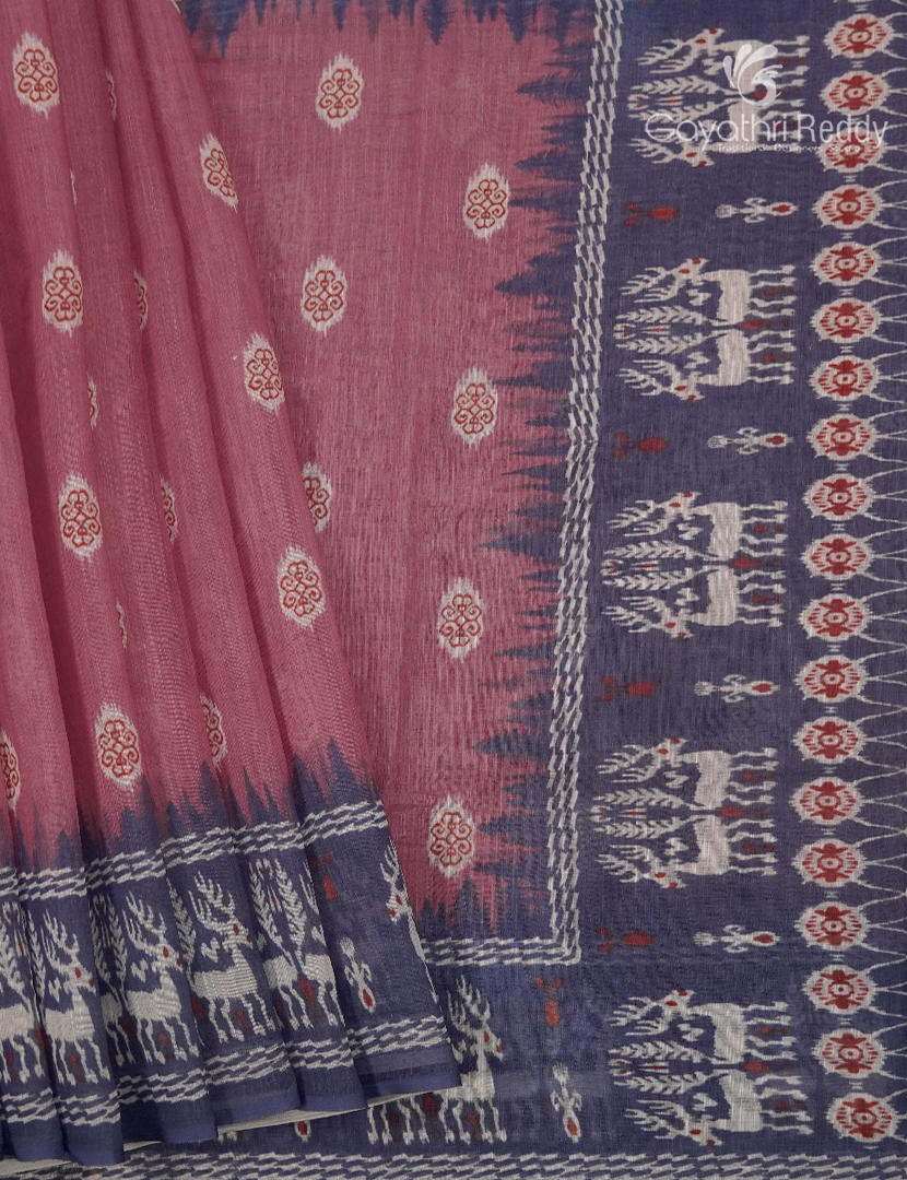 Linen Cotton Saree-L1502