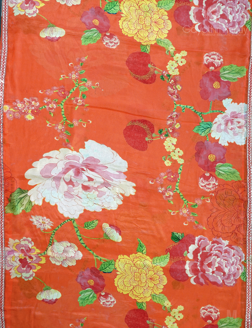 FANCY SAREE WITH READYMADE BLOUSE-FA4321