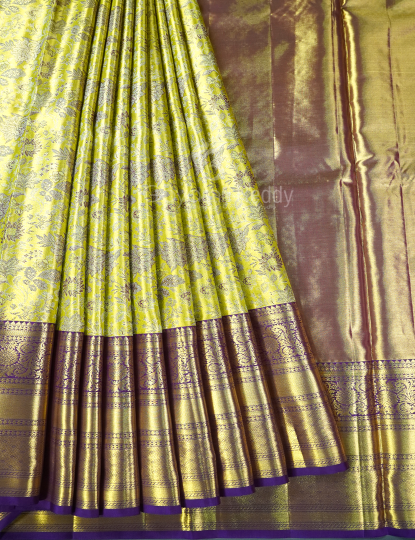 PURE KANCHI PATTU PAVADA(FREE SIZE)-KPL777