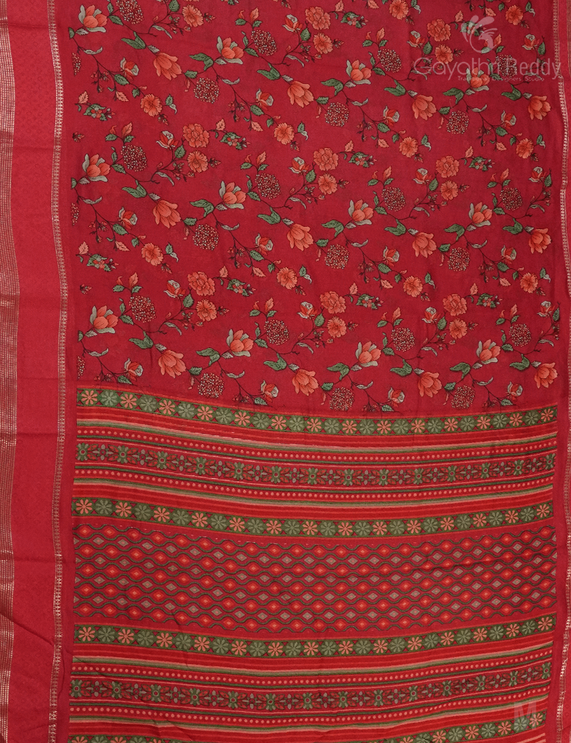 GEORGETTE PRINTED SAREE-PGP28