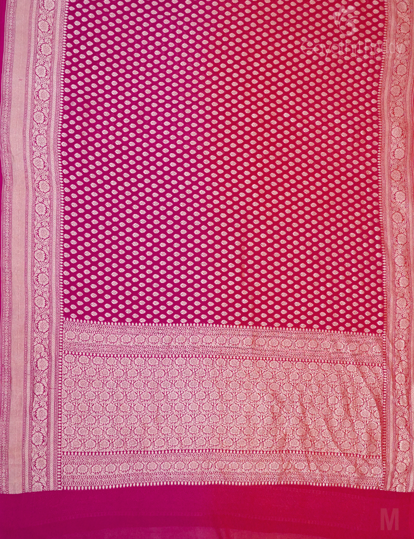 PURE BANARAS GEORGETTE KADDI-BG619