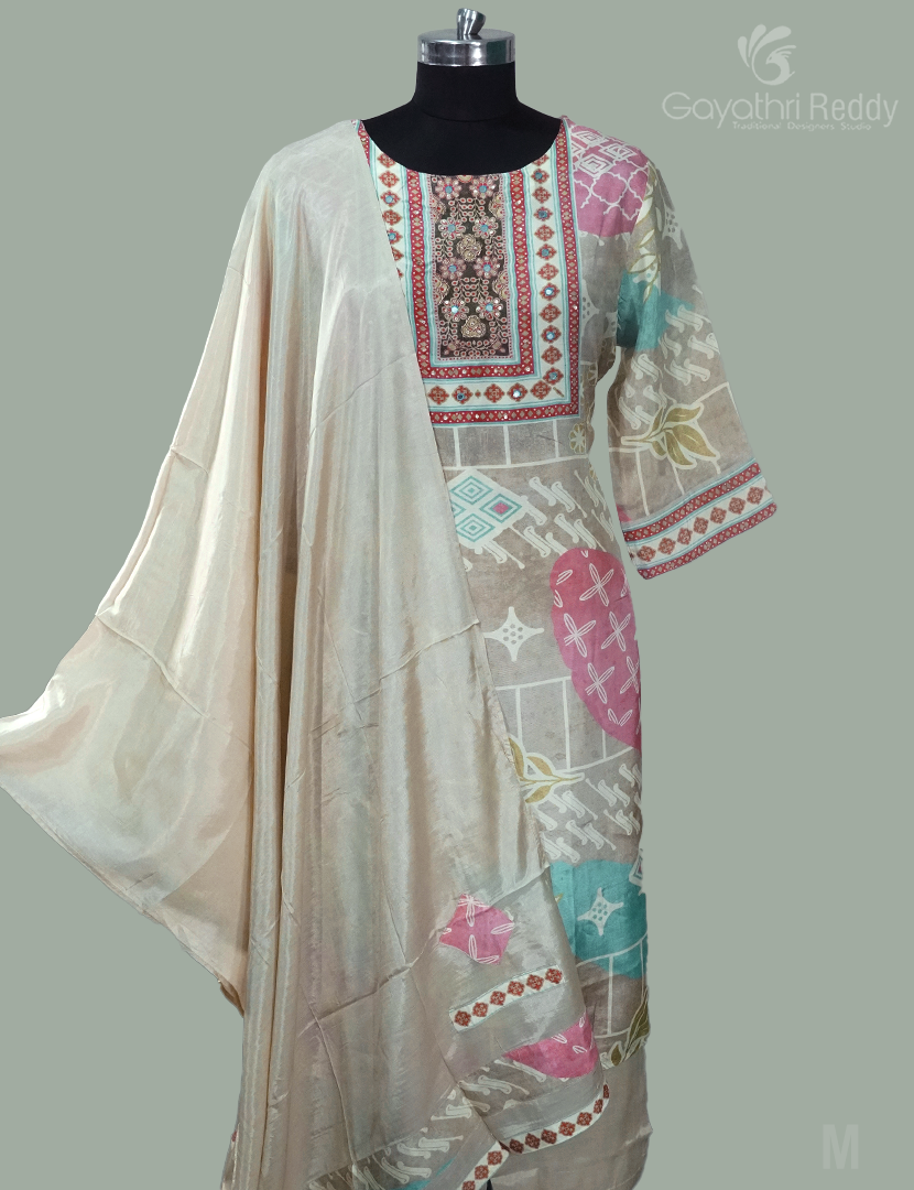 READYMADE DRESS SET(3PC)-KDS997