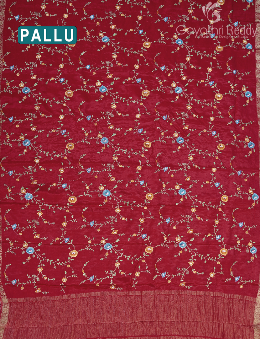 CHINON CHIFFON SAREE-PCF288