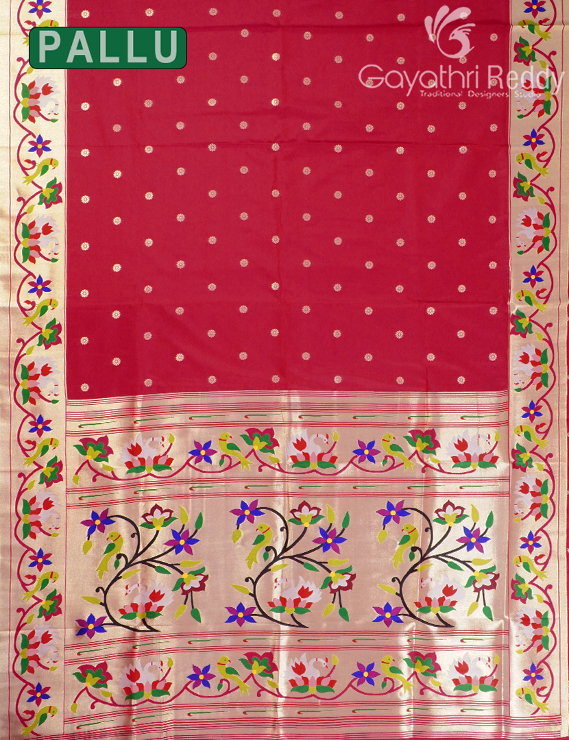 SEMI PAITHANI SAREE-SPS90