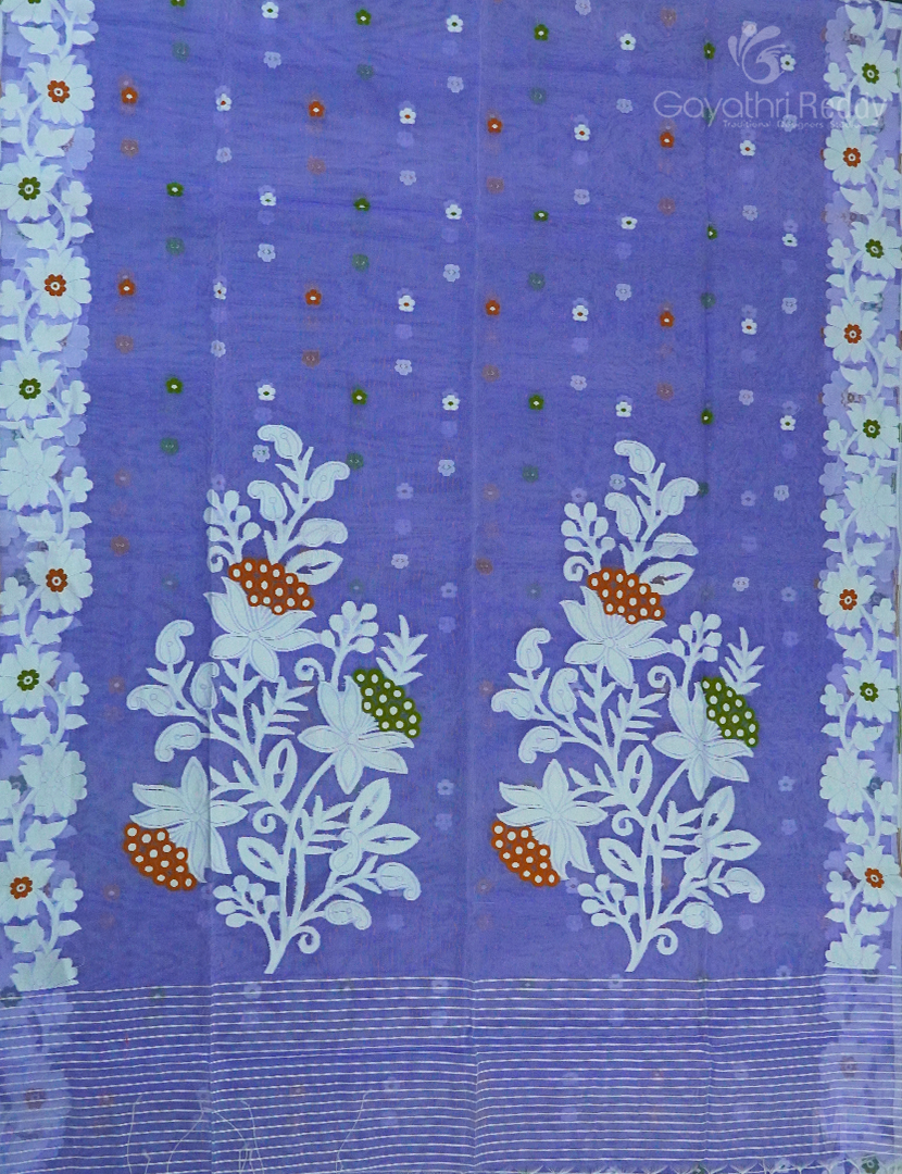 PURE MUSLIN JAMDANI SAREE-PMJ1