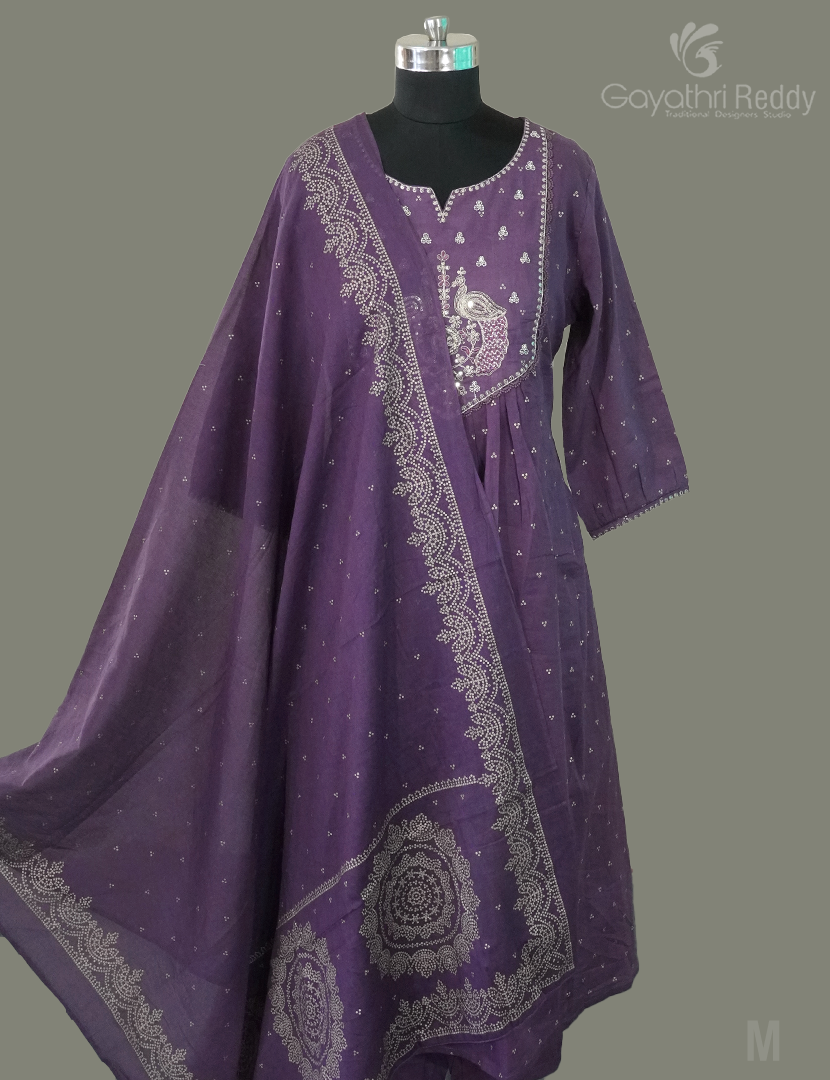 READYMADE DRESS SET(3PC)-KDS941