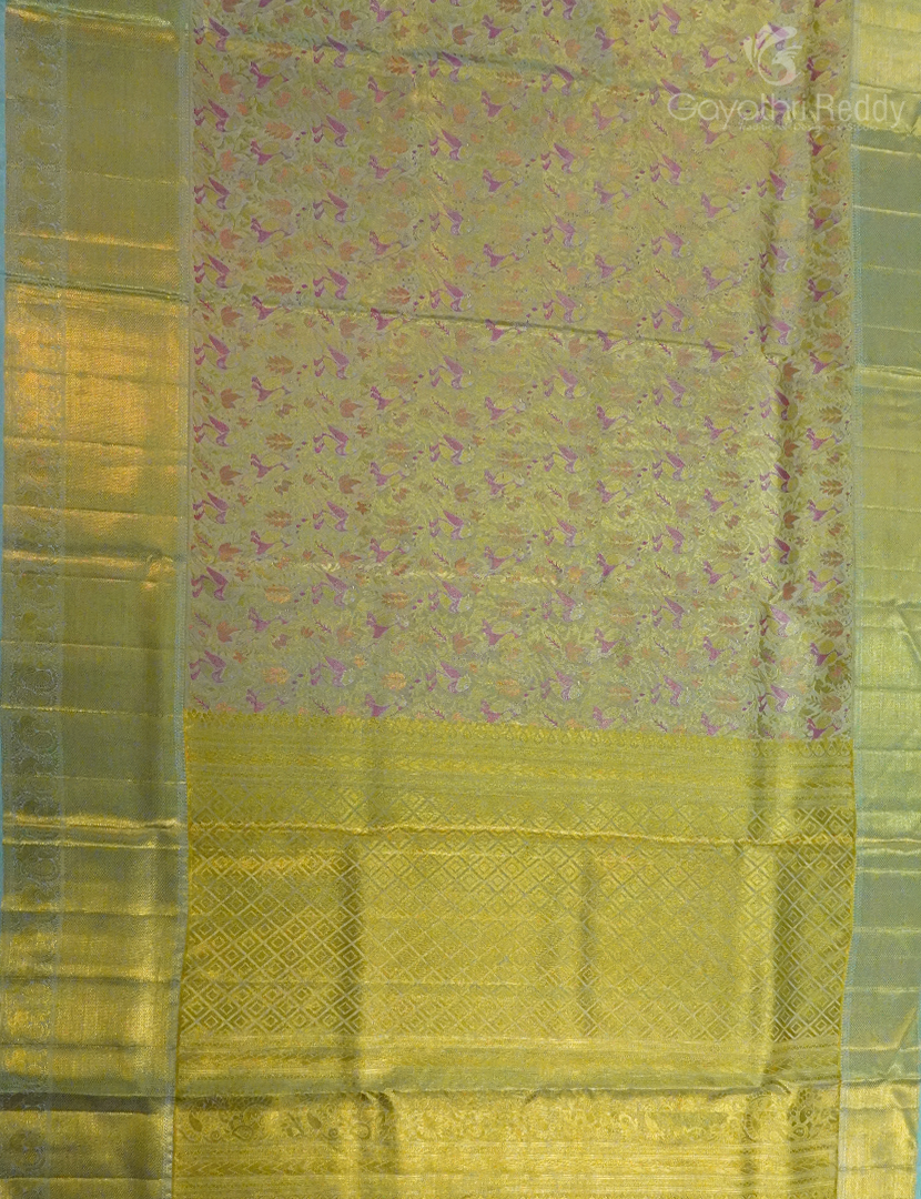 PURE KANCHI PATTU TISSUE-KP7480