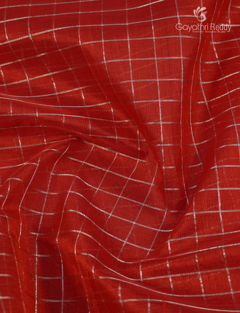 Pure Arani Sico Saree in Red