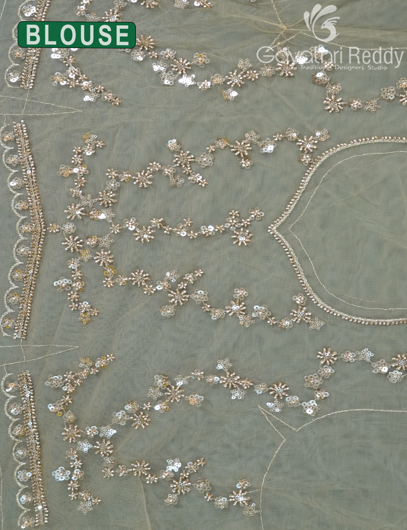 NETTED FANCY SAREE-NF40