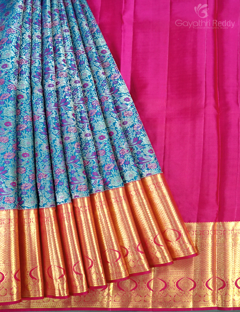 PURE KANCHI PATTU PAVADA(FREE SIZE)-KPL802