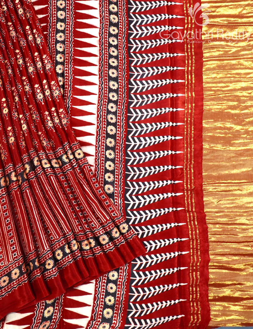 PURE GAJI SILK SAREE -GSS52