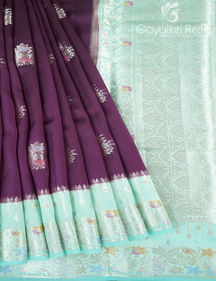 MANGO SILK SAREE -PRM975