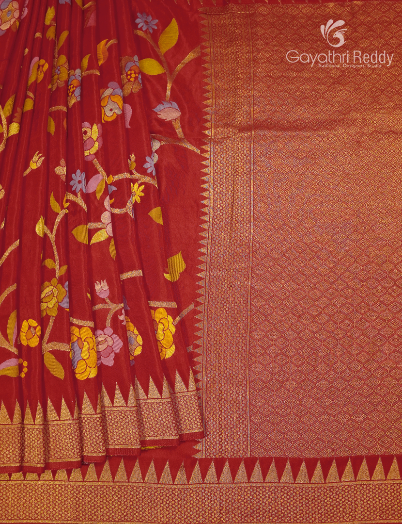 Pure Satin Silk Saree-PST17