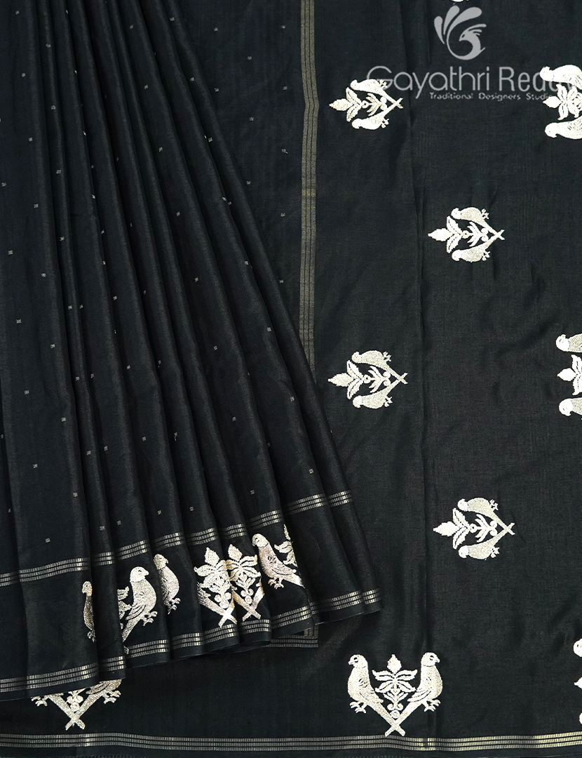 KHADI SILK WORK SAREE-KSW17
