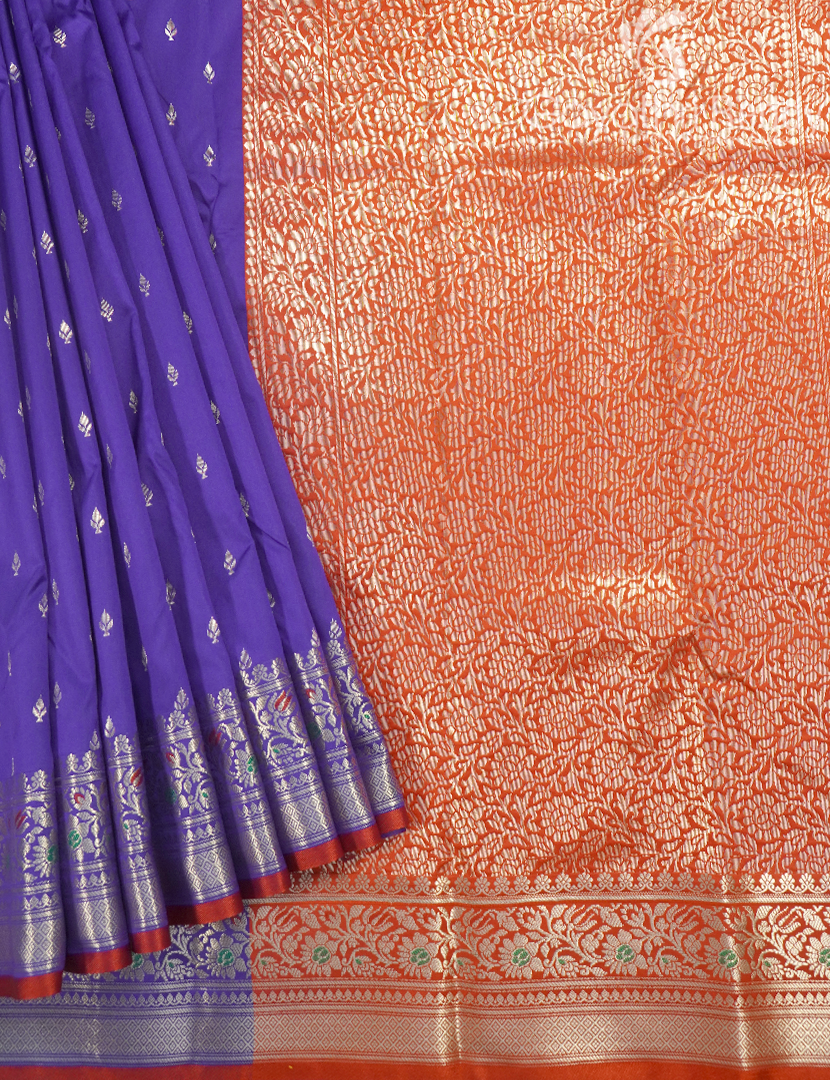 SEMI KATAN SAREE-SKN135