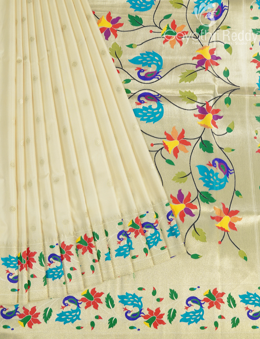SEMI PAITHANI SAREE-SPS31