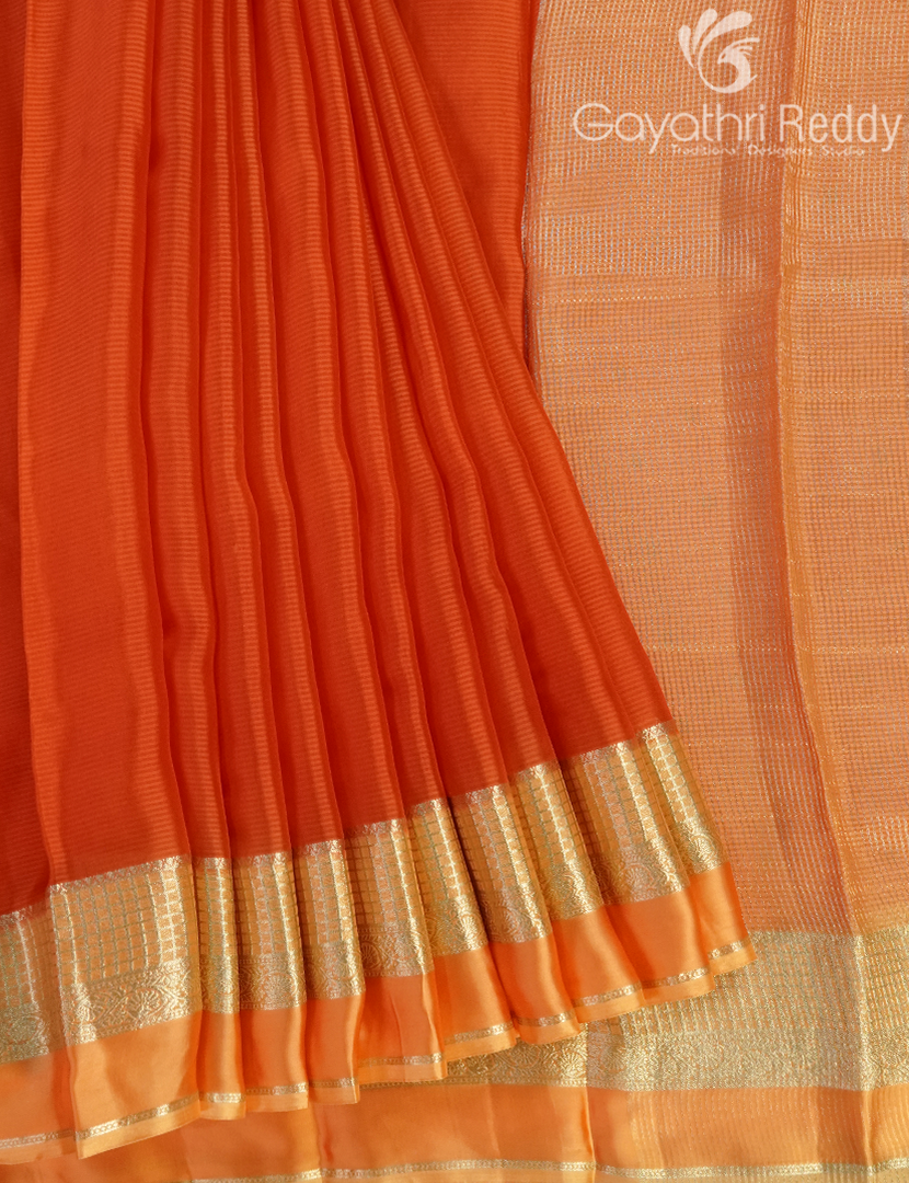 CRAPE SILK SAREE-PSC68