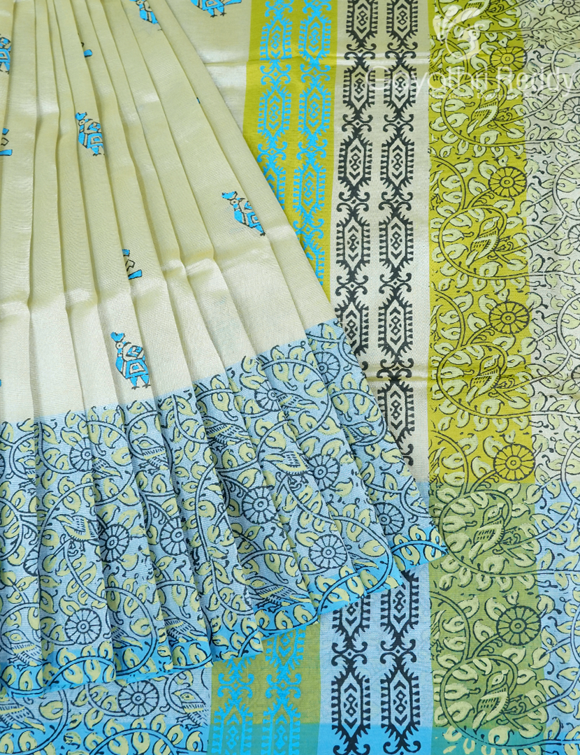 MANGALAGIRI PRINTED SAREE-MP126