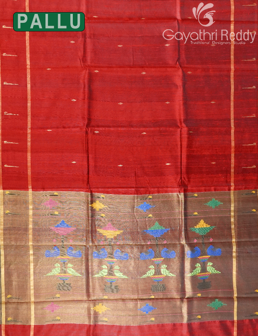 PURE KHADI PATTU SAREE-KHP1342