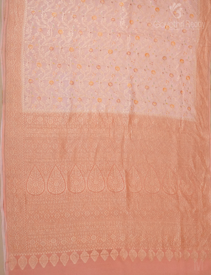 PURE BANARAS GEORGETTE KADDI-BG634