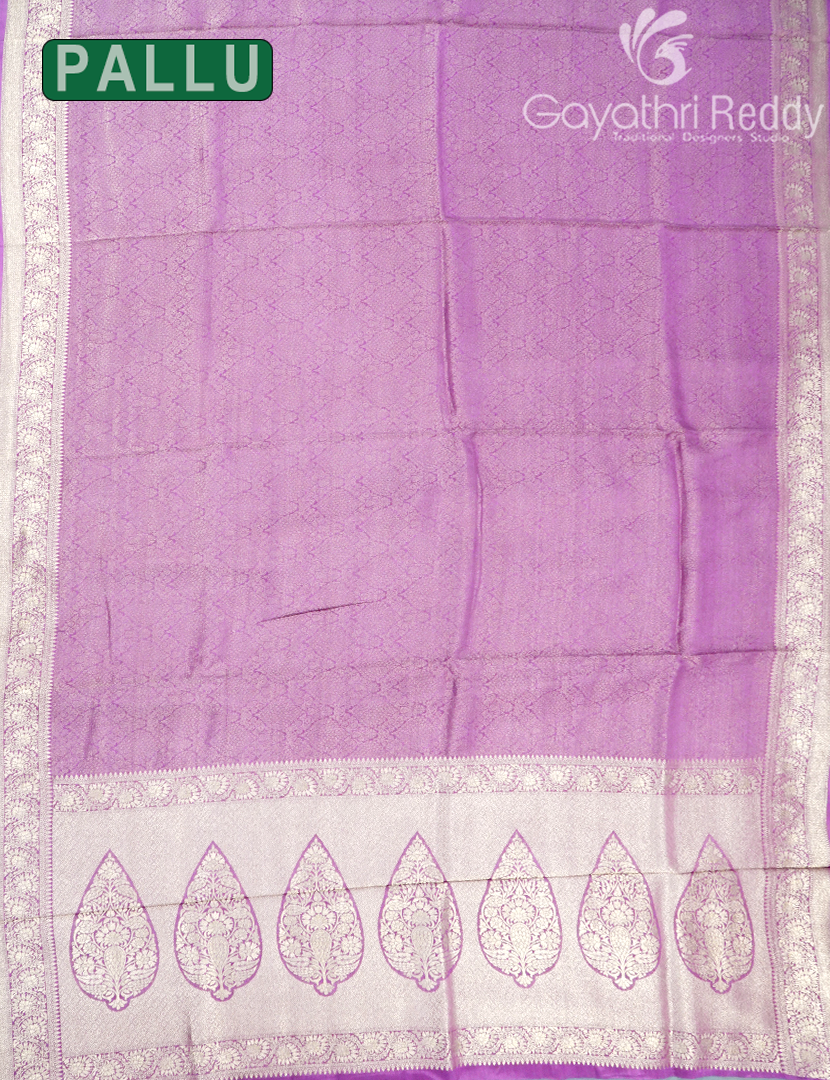 MYSORE CREPE BROCADE SAREE-MCB27