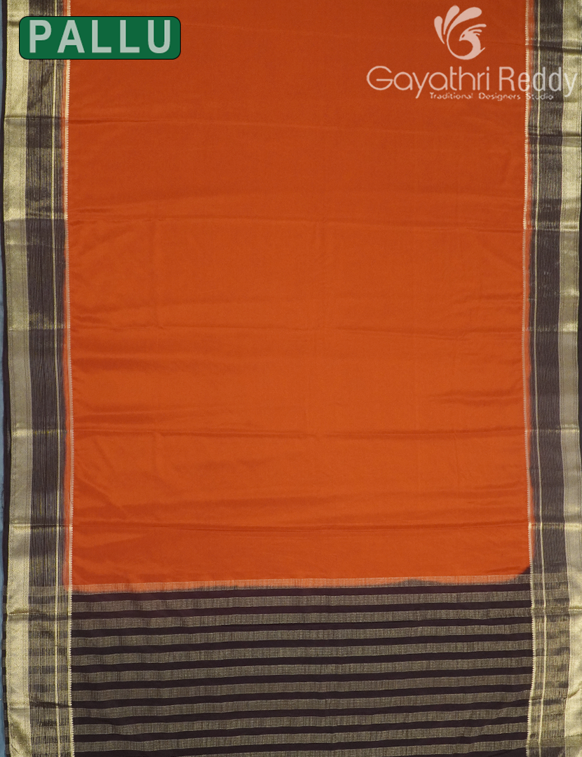 SEMI MYSORE CRAPE SAREE-SMC374