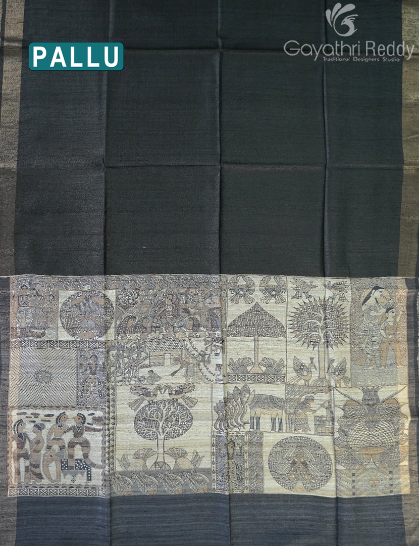 PURE DESI TUSSAR SILK-TS1541