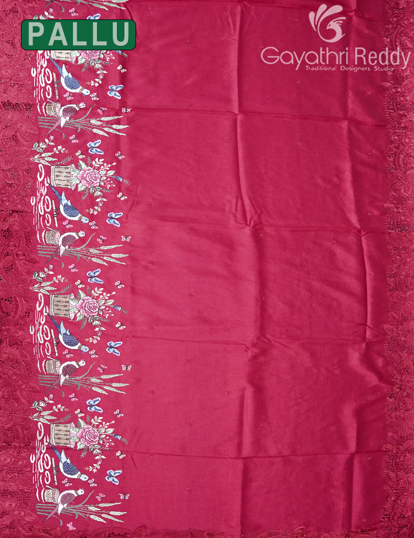 SEMI DUPION SILK SAREE-SDS121