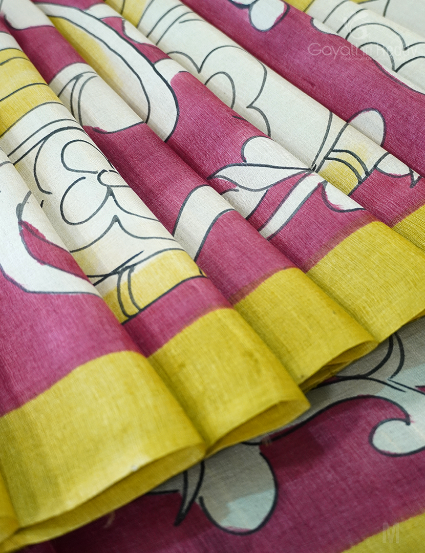 PURE DESI TUSSAR SILK-TS1414