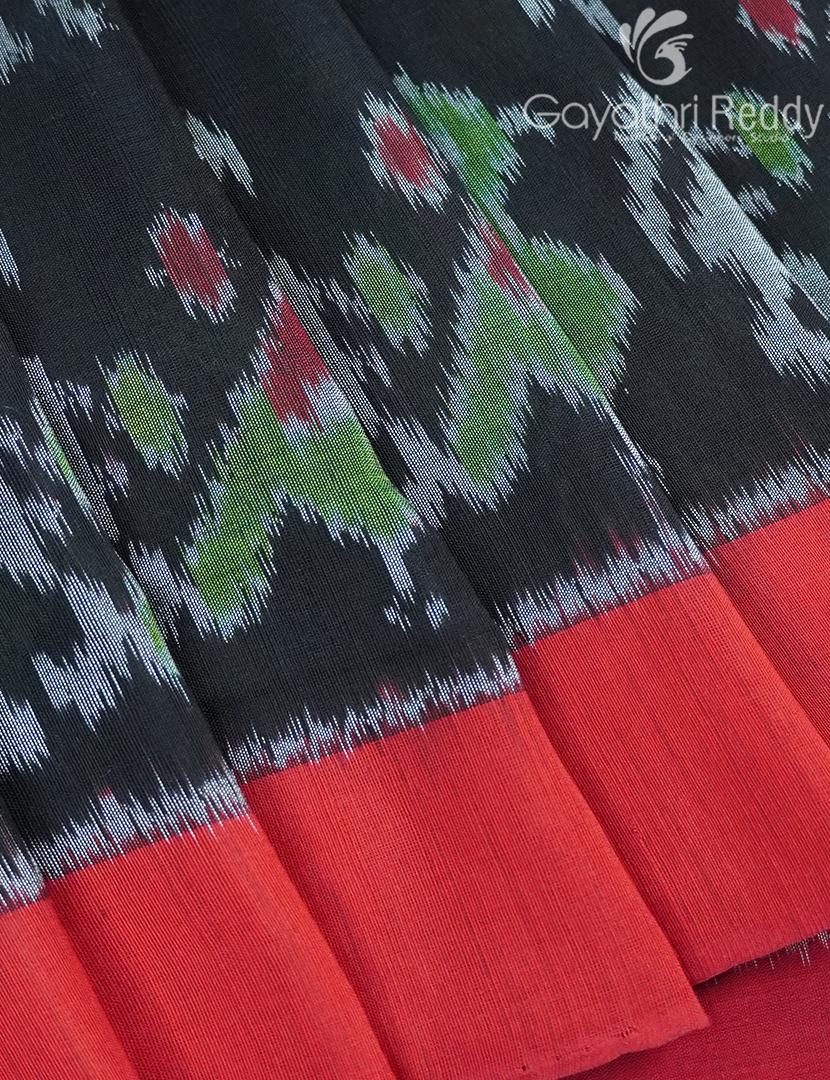 PURE IKKAT COTTON (H.L) SAREE-IKC1060