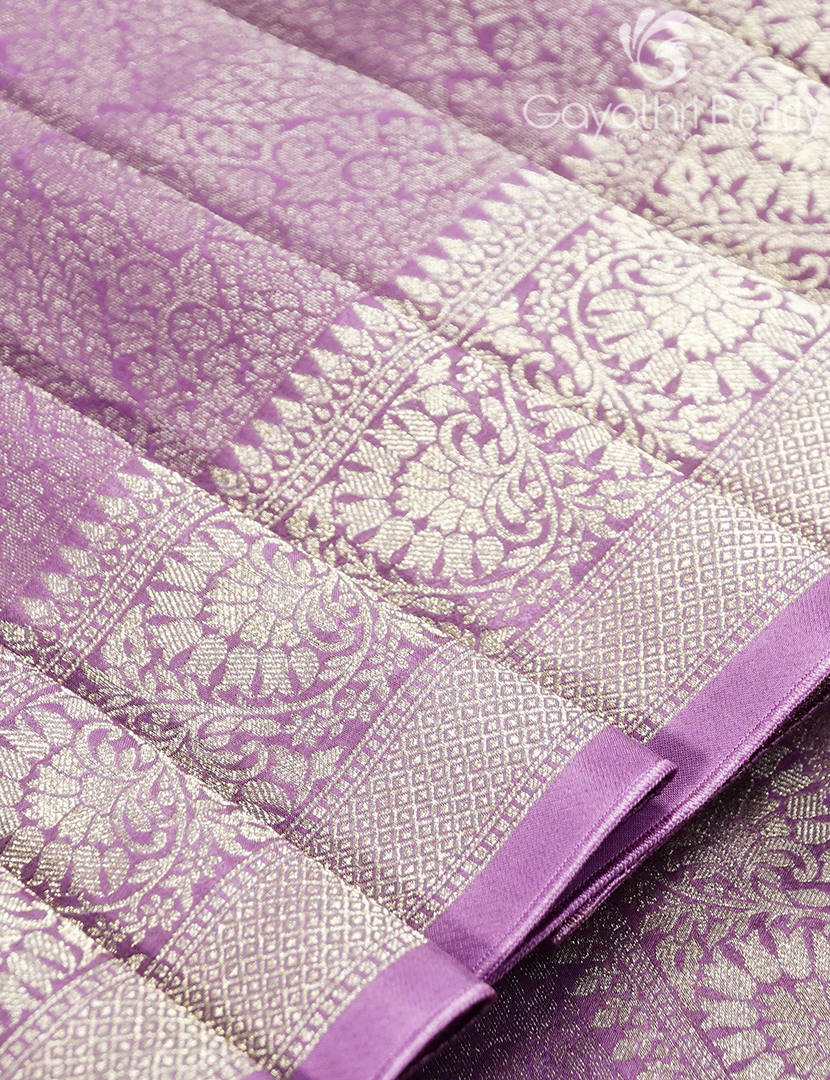 MYSORE CREPE BROCADE SAREE-MCB27