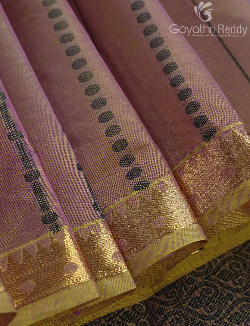 PURE KANCHI COTTON RICH PALLU-KC3076