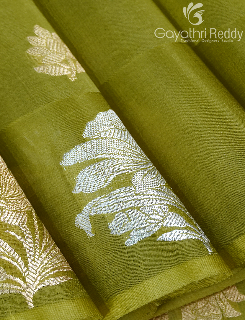 PURE BANARAS KORA SILK-BKS126