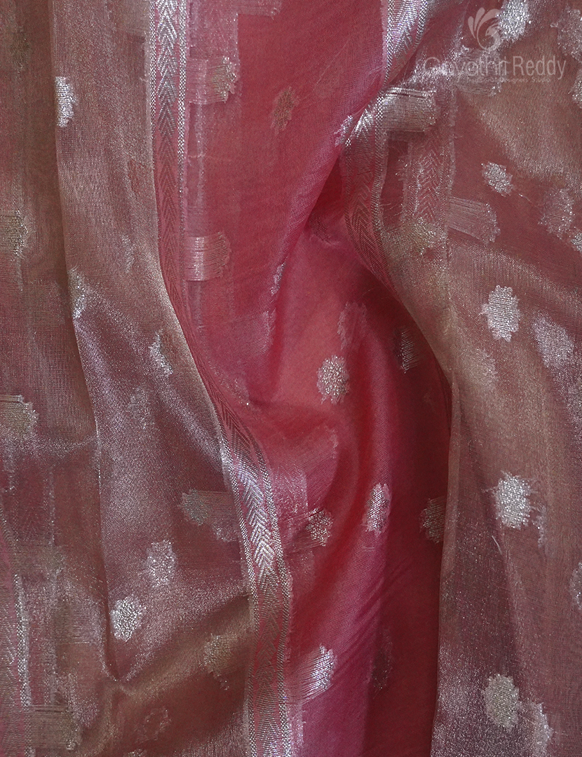 PURE BANARAS KORA SILK-BKS78