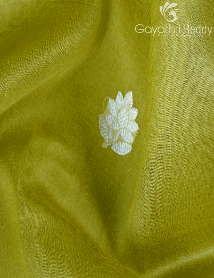 PURE BANARAS KORA SILK-BKS126