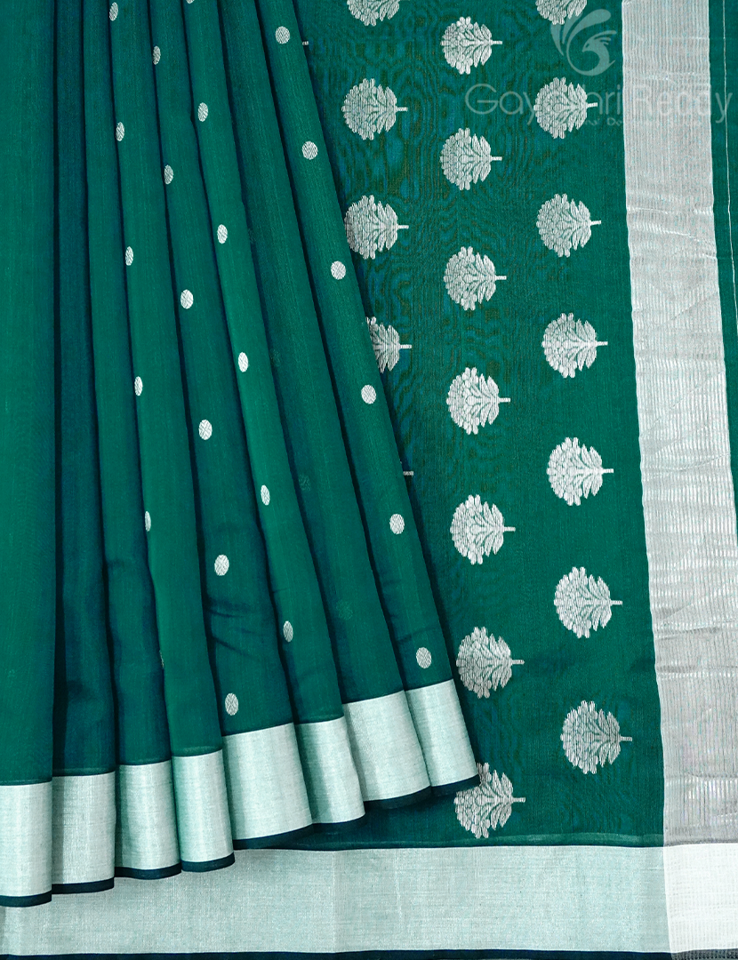 PURE CHANDERI SICO SAREE-PCS657