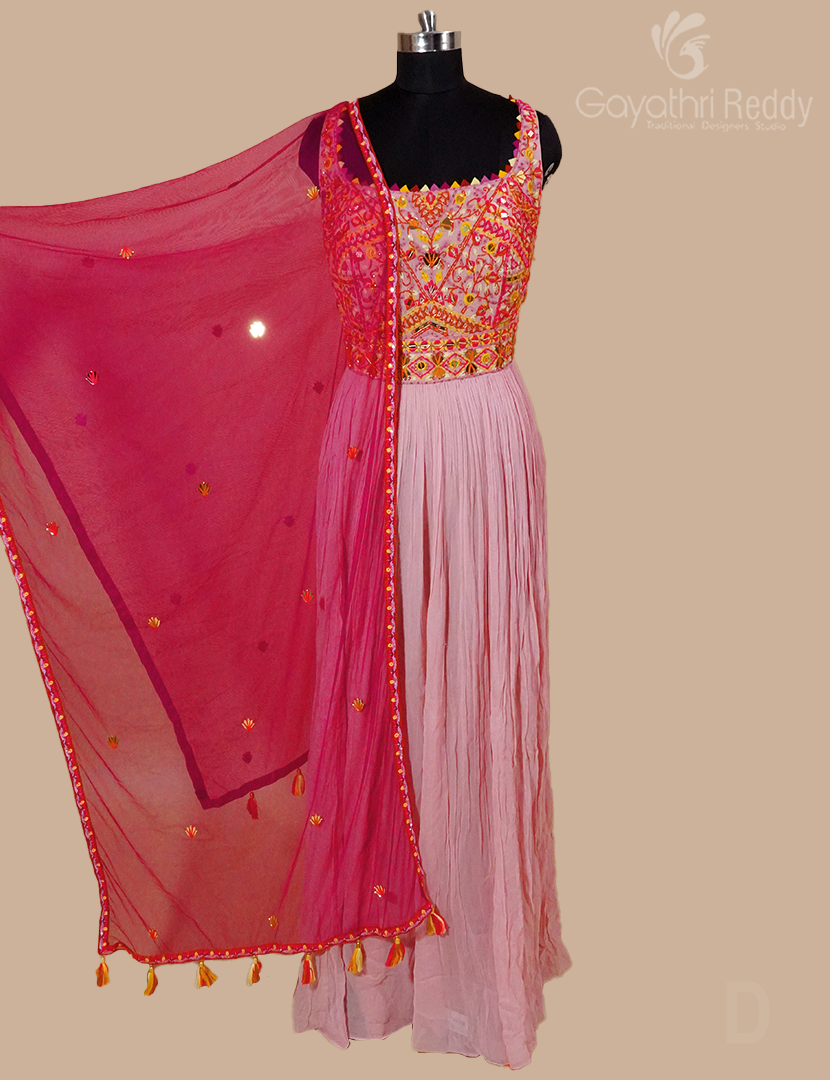 LONG FROCK SET-FL499