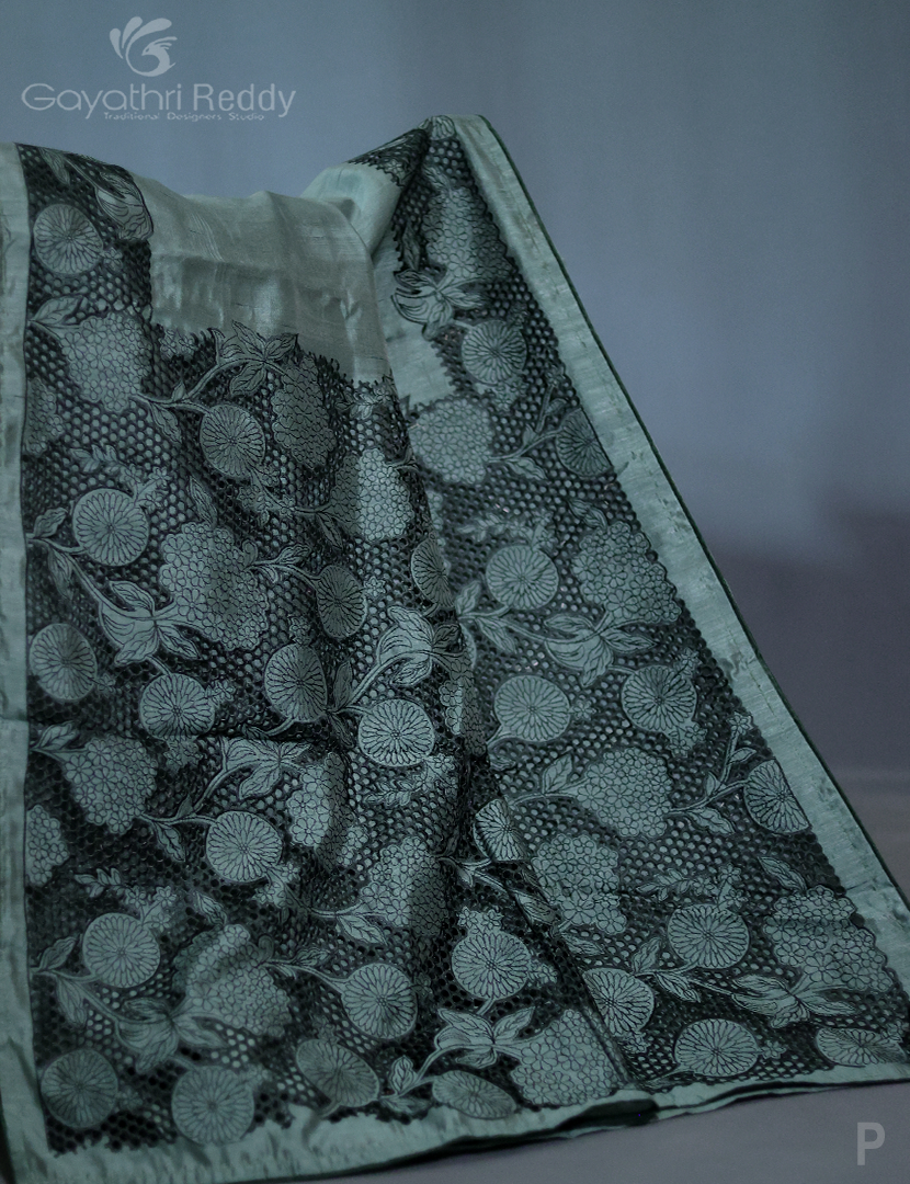 SEMI TUSSER CUT WORK-ST528