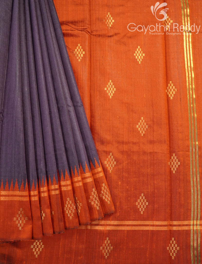 PURE KHADI PATTU SAREE-KHP1232