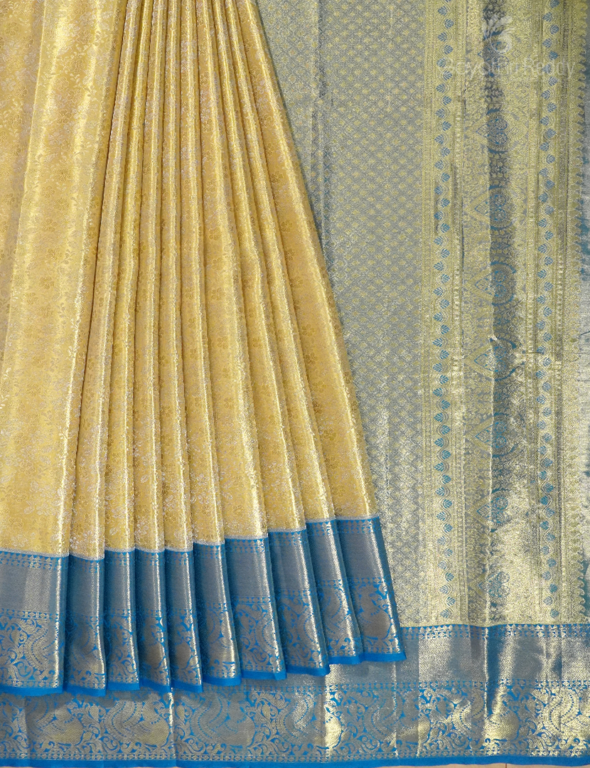 PURE KANCHI PATTU TISSUE-KP7150