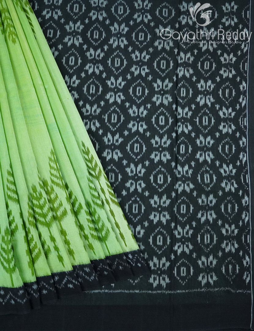 PURE IKKAT COTTON (H.L) SAREE-IKC1061