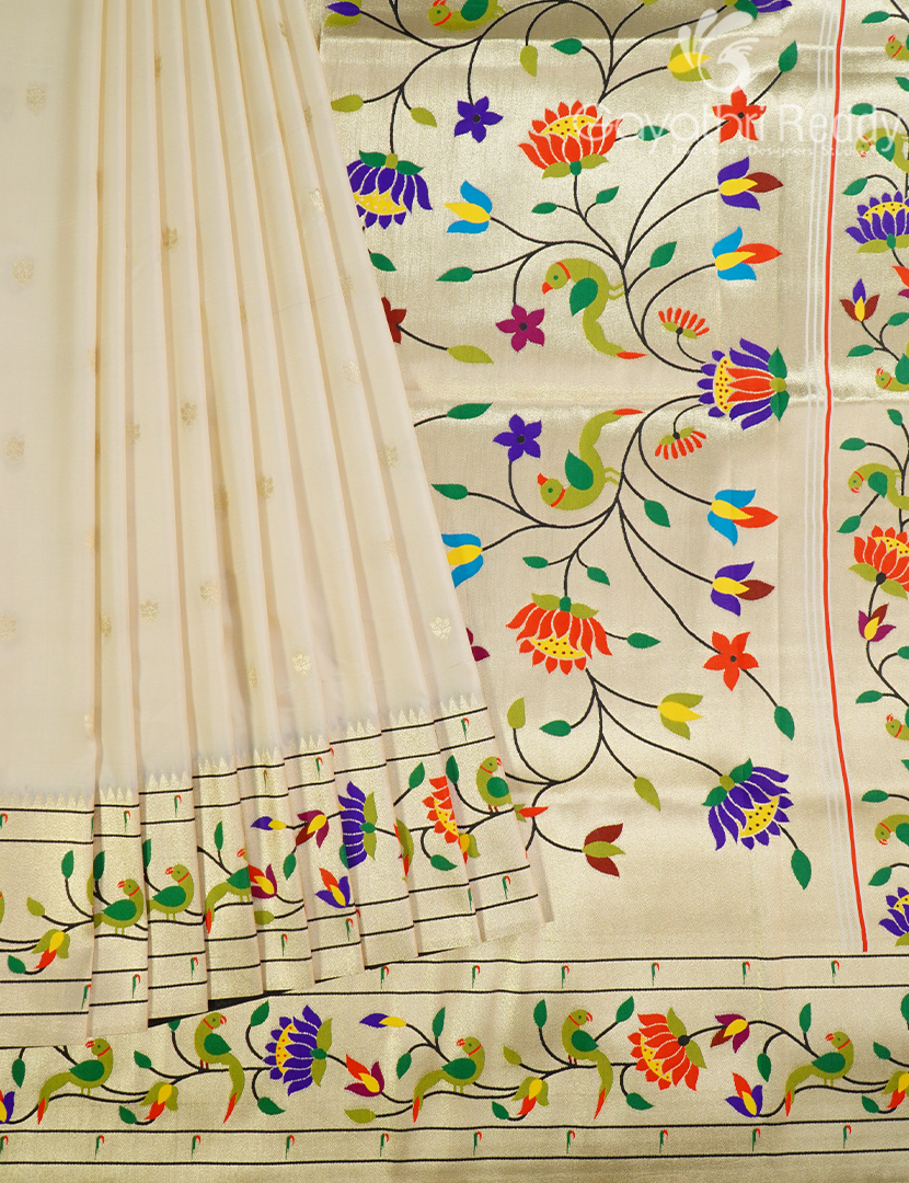 SEMI PAITHANI SAREE-SPS106