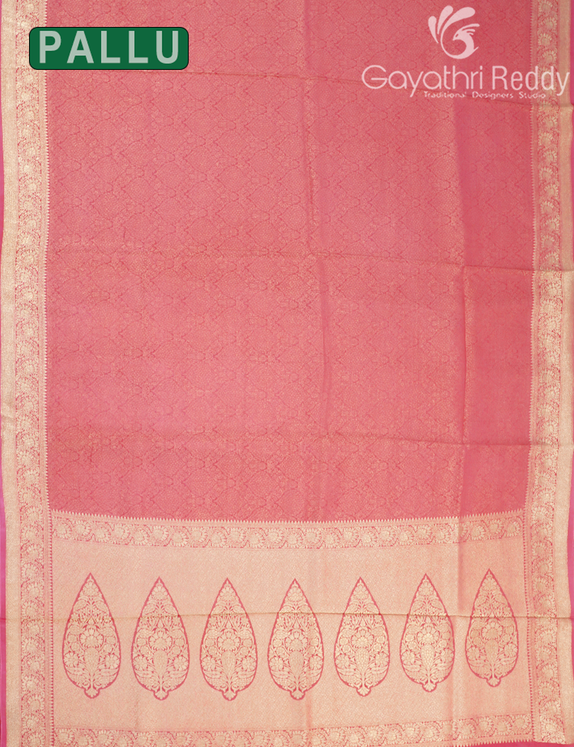 MYSORE CREPE BROCADE SAREE-MCB28