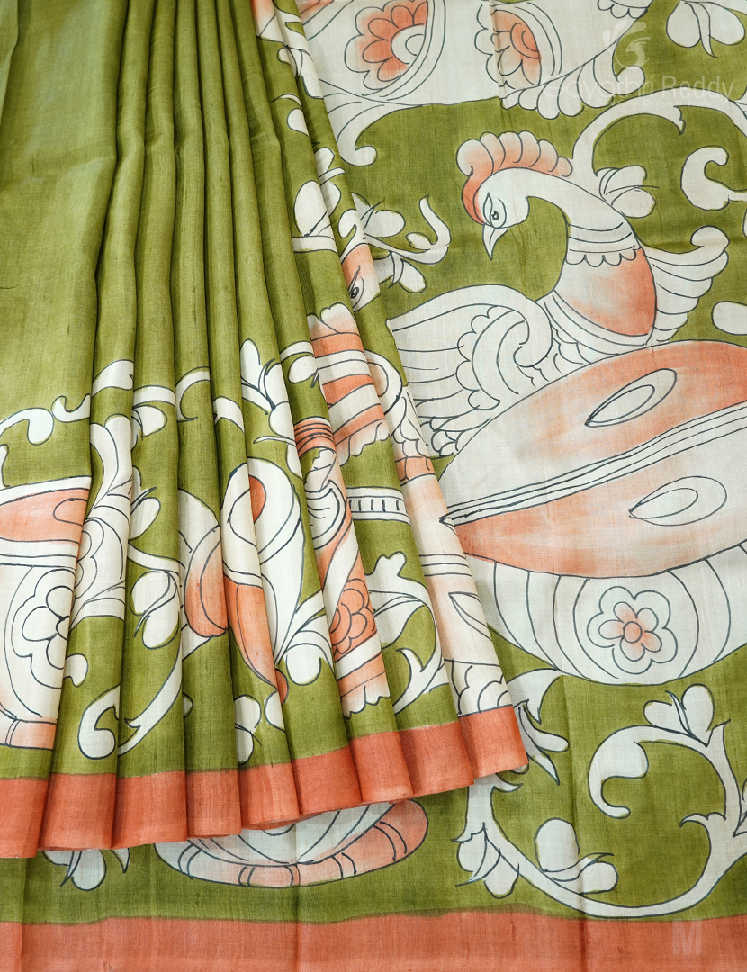 PURE DESI TUSSAR SILK-TS1415