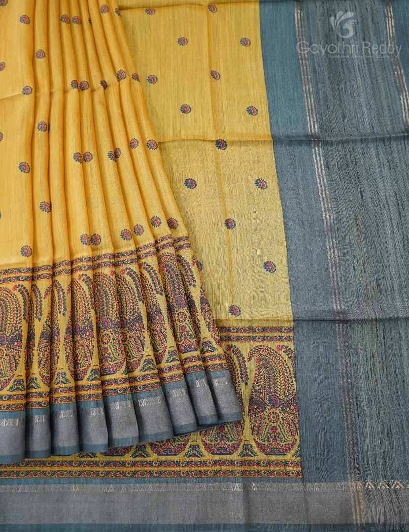 PURE DESI TUSSAR SILK-TS1372