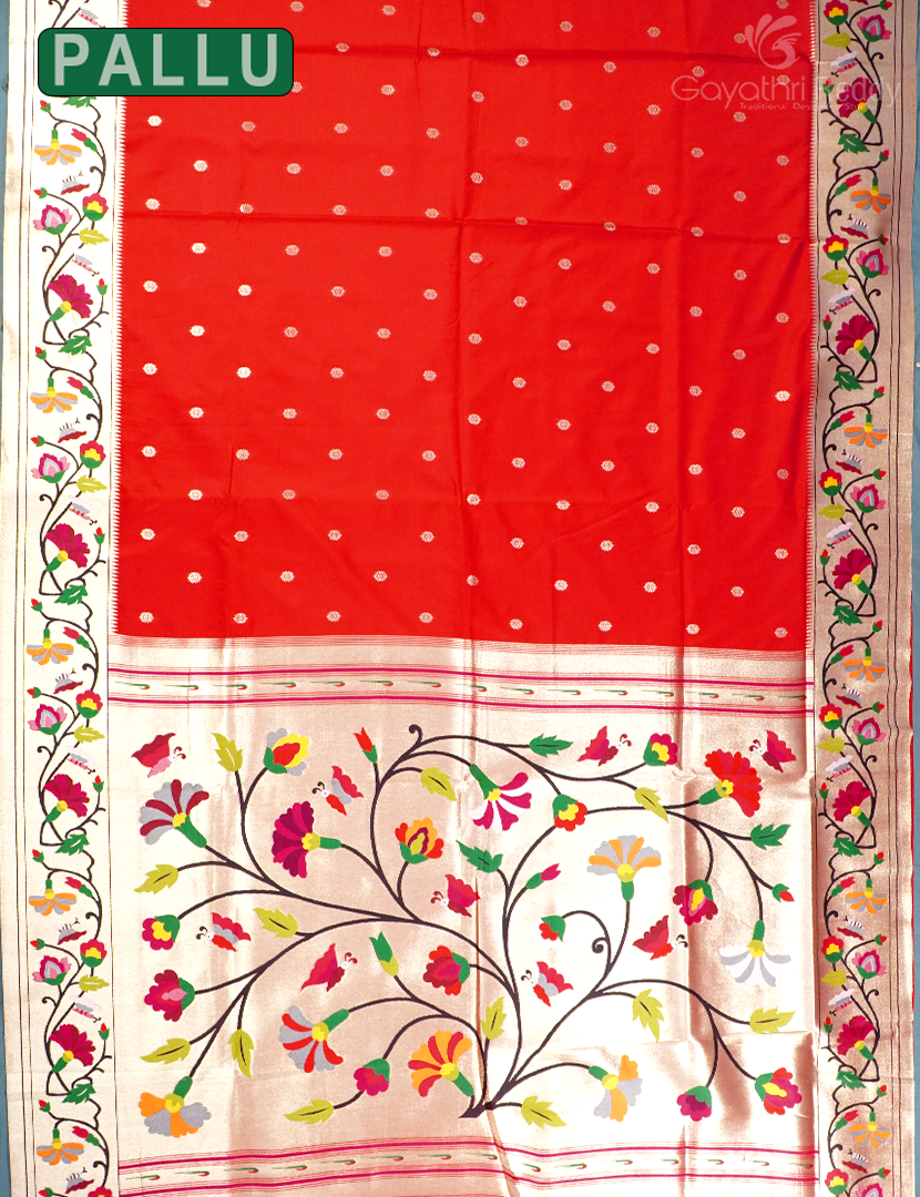 SEMI PAITHANI SAREE-SPS84