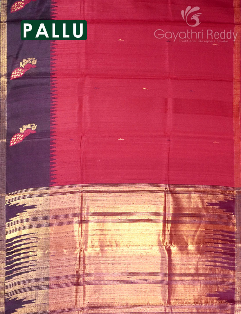 PURE KHADI PATTU SAREE-KHP1318