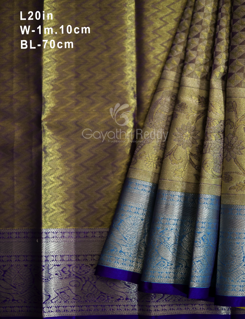 PURE KANCHI PATTU LEHENGA-KPL631