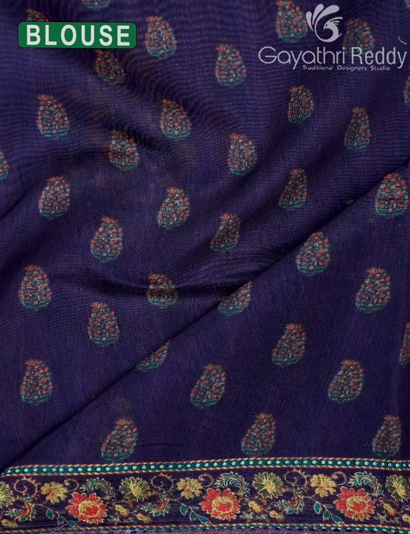 CHANDERI SILK SAREE-CPS1091